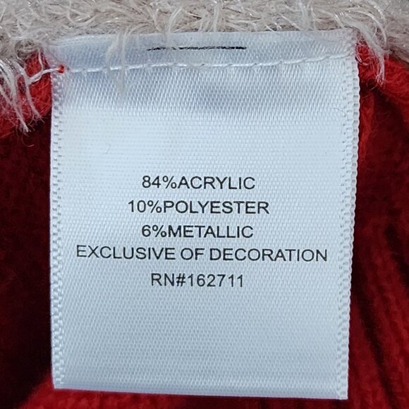 Major Label Group Tropical Vacation Santa Christmas Sweater - Picture 8 of 8